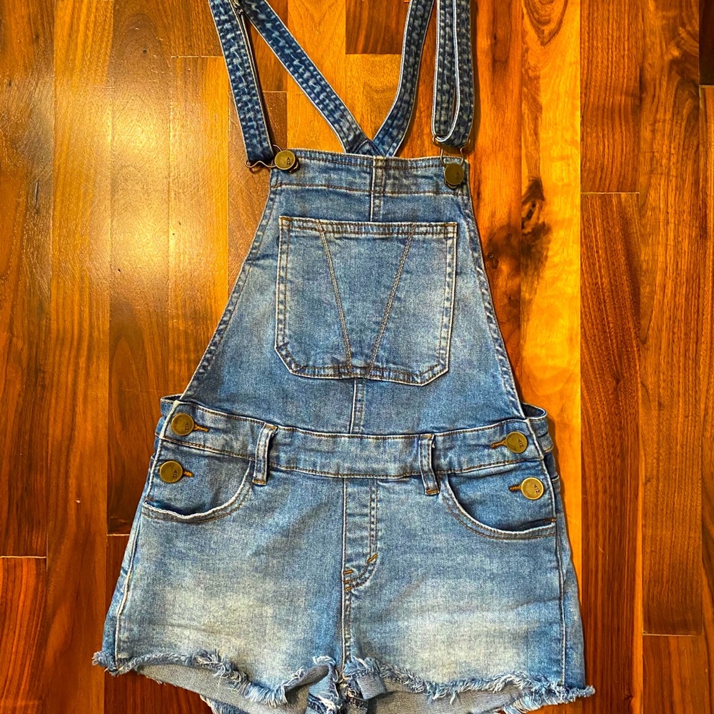 Denim Overalls